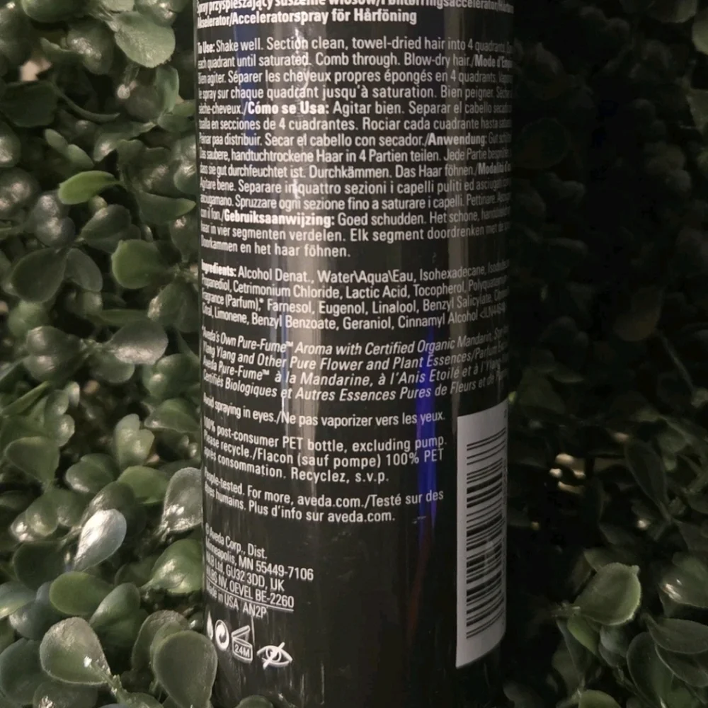 AVEDA SPEED OF LIGHT Blow Dry Accelerator Spray 6.7 oz / 200 ml New